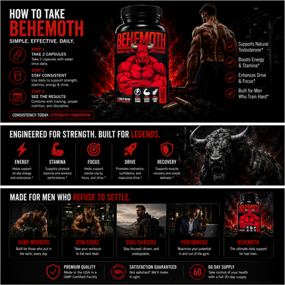 Behemoth Maximum Male Performance